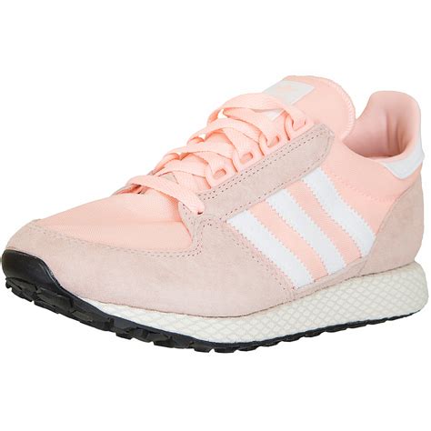 adidas weiß mit rosa streifen|Sneaker in Rosa .